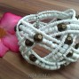 cuff beads bracelets glass bali design 